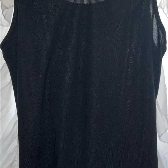Black twisted Tank Top - Picture 3 of 3